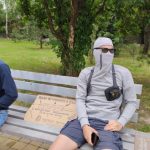 Бишкек против расизма. Один пришел на митинг, еще двое вышли против этого митинга