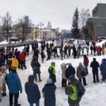 В России возобновились акции протеста