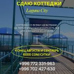 Отдых на Иссык Куле! Сдаю коттеджи на Иссык Куле, в Пансионате «Лагуна Сити» Сдаю коттеджи в пансионате «Лагуна Сити» с. Кожояр на Иссык-Куле
